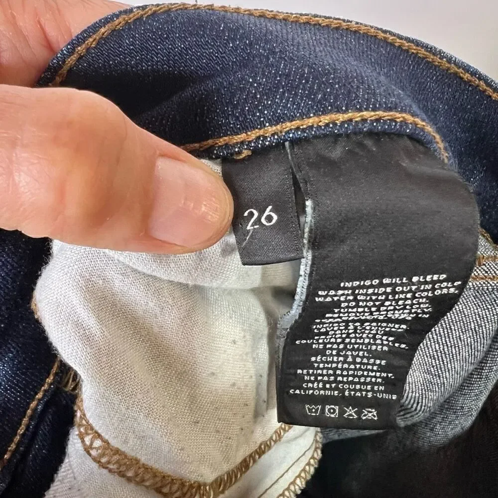 J Brand Caitland Invited Blue Jeans Button Fly